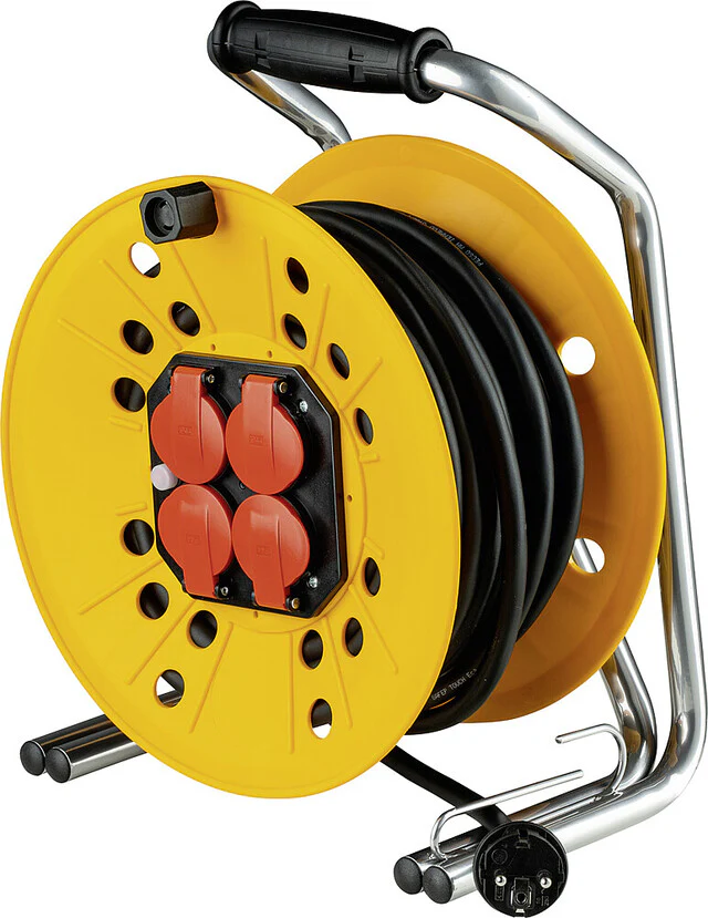 Avvolgicavo Profi 230 V Lunghezza cavo 25 m Colore arancione - immagine 2