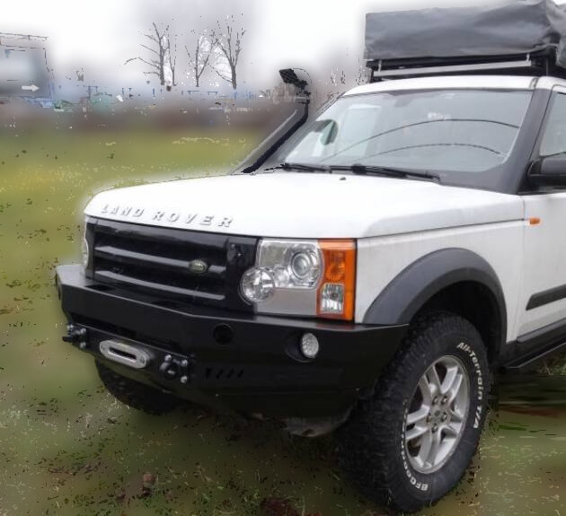 Paraurti Anteriore Con Supporto Verricello Land Rover Discovery 3 - immagine 3