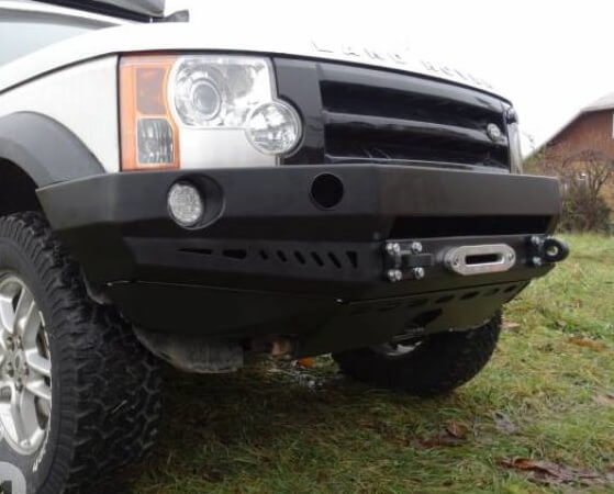 Paraurti Anteriore Con Supporto Verricello Land Rover Discovery 3 - immagine 2