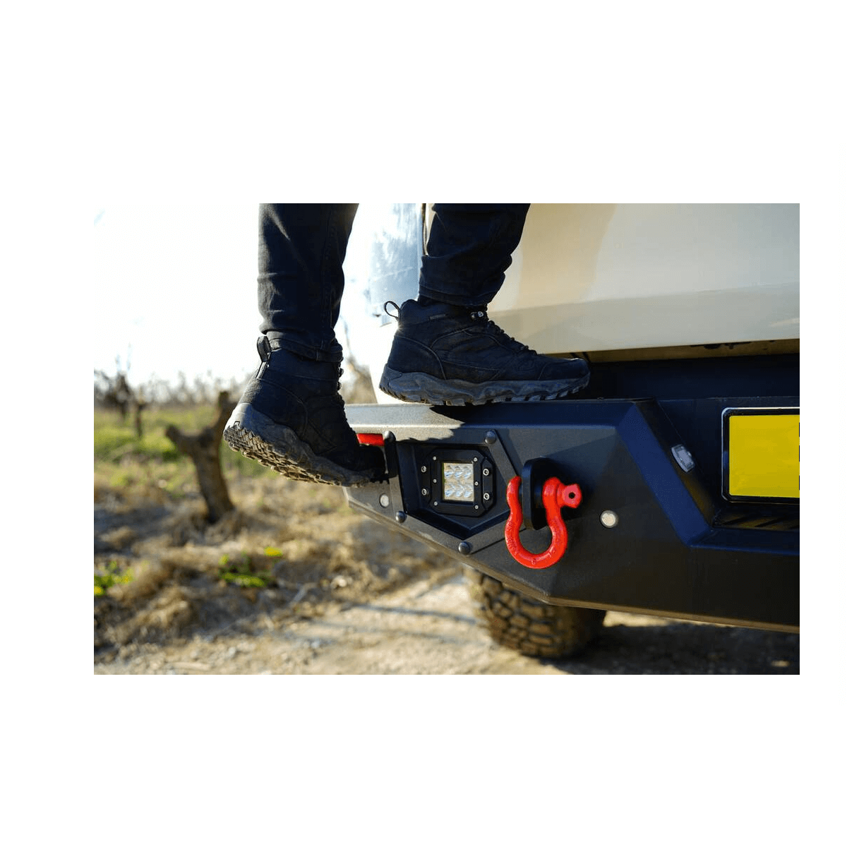 Paraurti Posteriore Dakar V2 Rinforzato - immagine 3