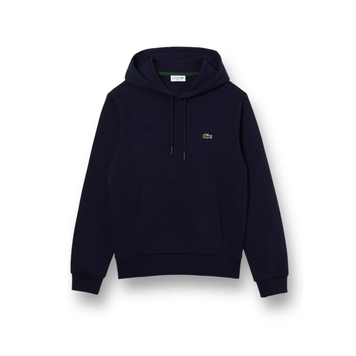 Felpa Uomo in pile Blu con cappuccio - immagine 2