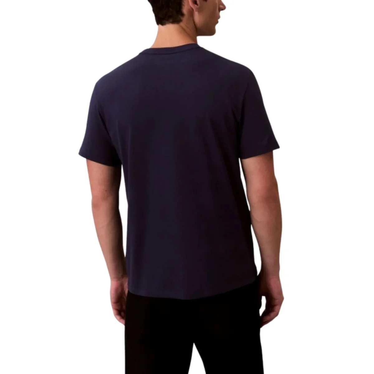 CALVIN KLEIN T-shirt Jeans SS CLASSIC MONOGRAM Cotone Uomo - immagine 3