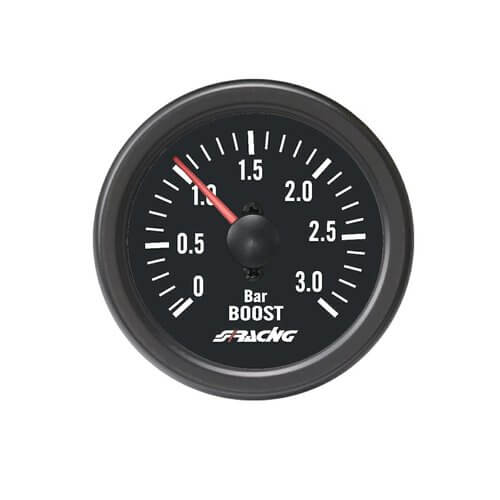 Manometro Pressione Turbo 3 BAR Black line - immagine 2