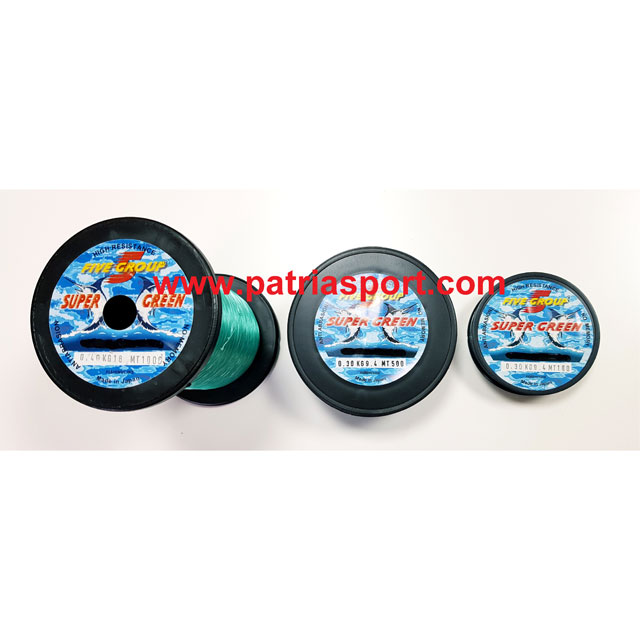 Bobina filo Super Green metri 1000 Five Group - immagine 4