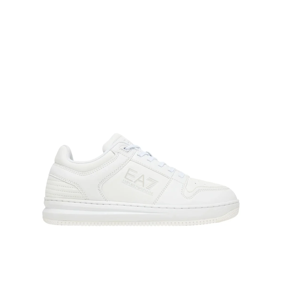 Sneakers Uomo in ecopelle Bianca - immagine 2