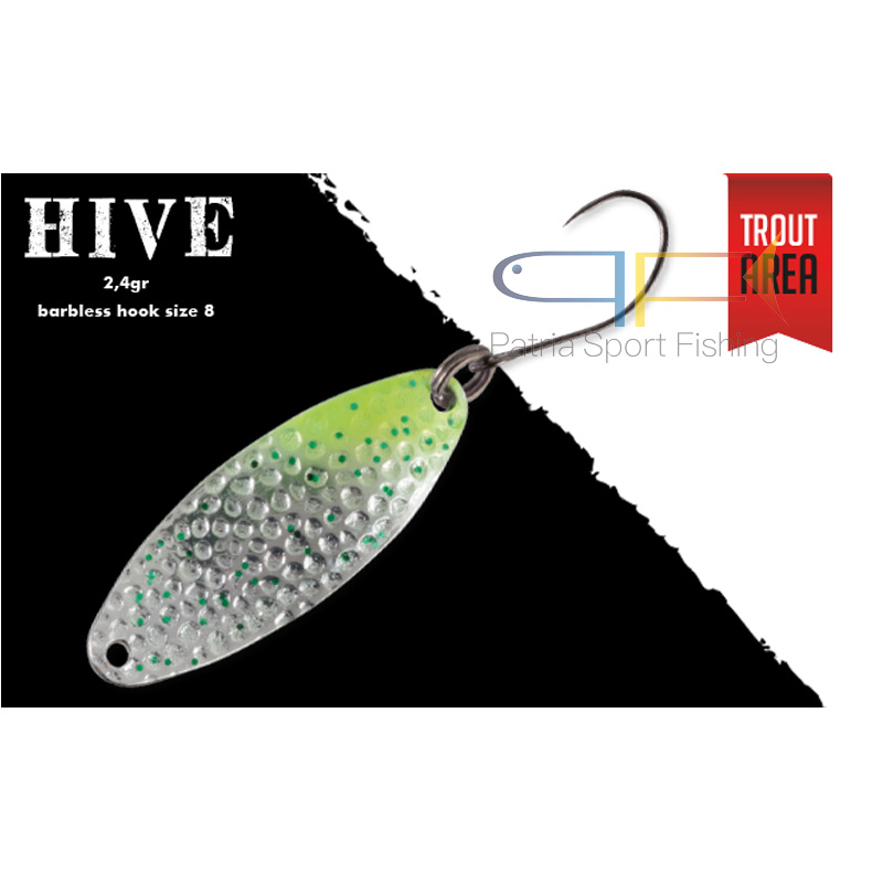 Artificiale Spoon Hive Trout Area Gr.2,4 - immagine 2
