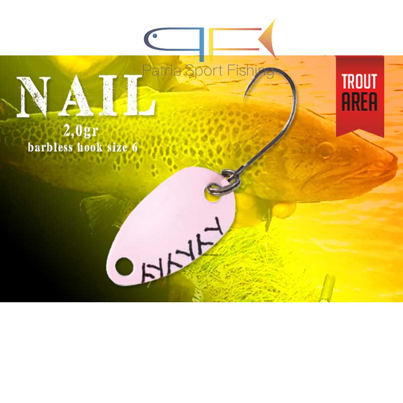 Artificiale Spoon Nail Gr.2,0 Trout Area - immagine 2
