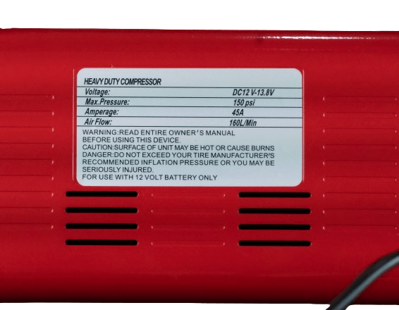 Compressore Portatile – 12V – 160 Litri - immagine 3