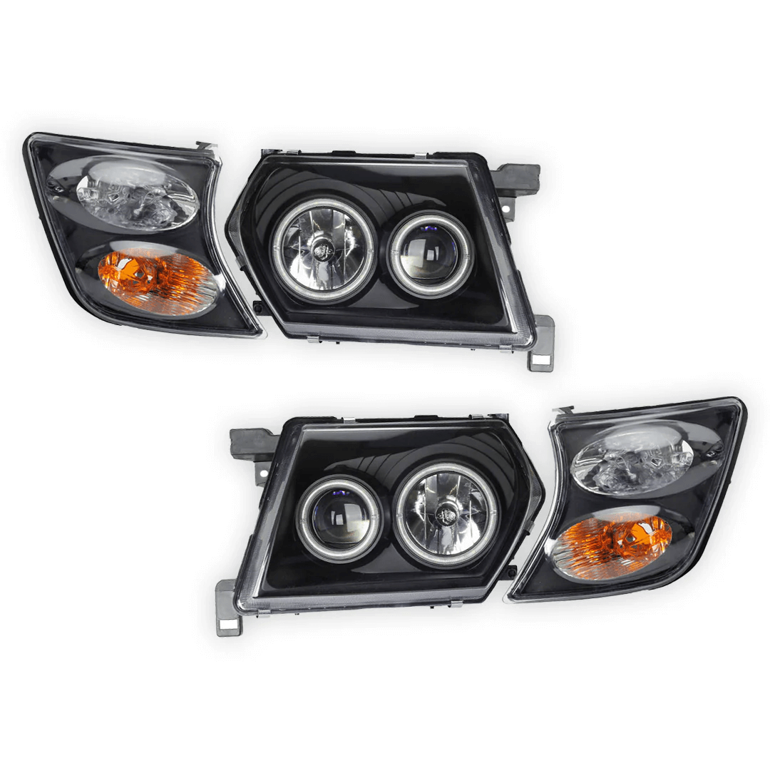 Coppia Proiettori Optical Led Nissan Patrol GR Y61 98-05 - immagine 3
