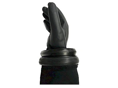 OPITIONAL GHIERE STAGNE PER MUTE STAGNE "PARISI" solo con polsini in lattice - immagine 2