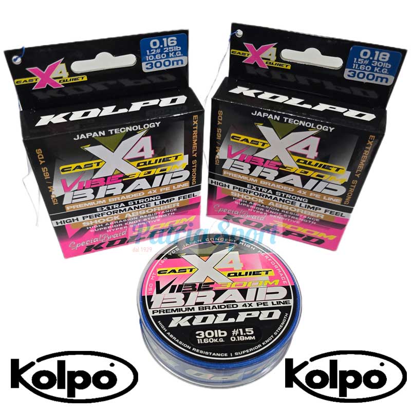 Treccia Kolpo Braid X4 300 Metri - immagine 3
