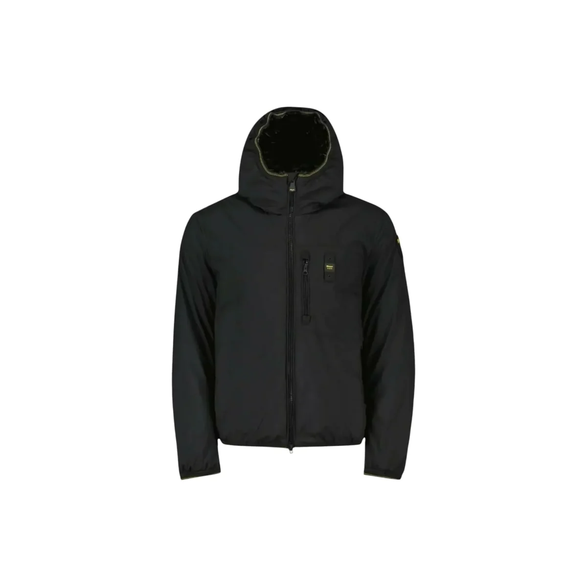 Piumino Uomo Derry in neoprene con taschino Nero - immagine 2