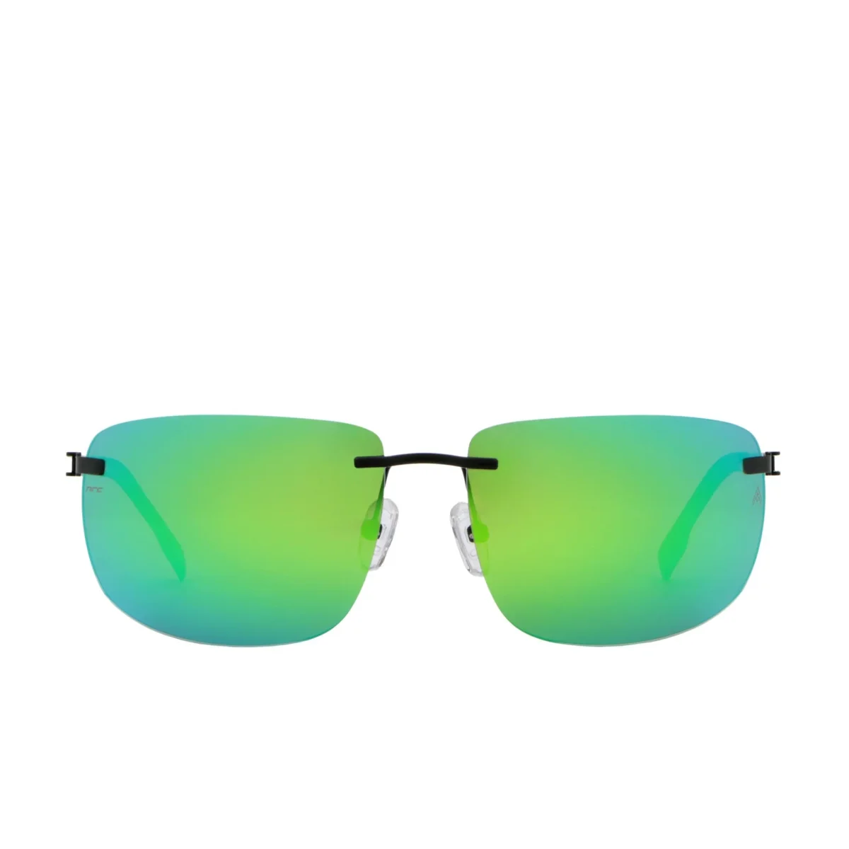 MATT SPIRIT GREEN – Occhiali da sole lifestyle rimless con lenti ALMATT® opache - immagine 2