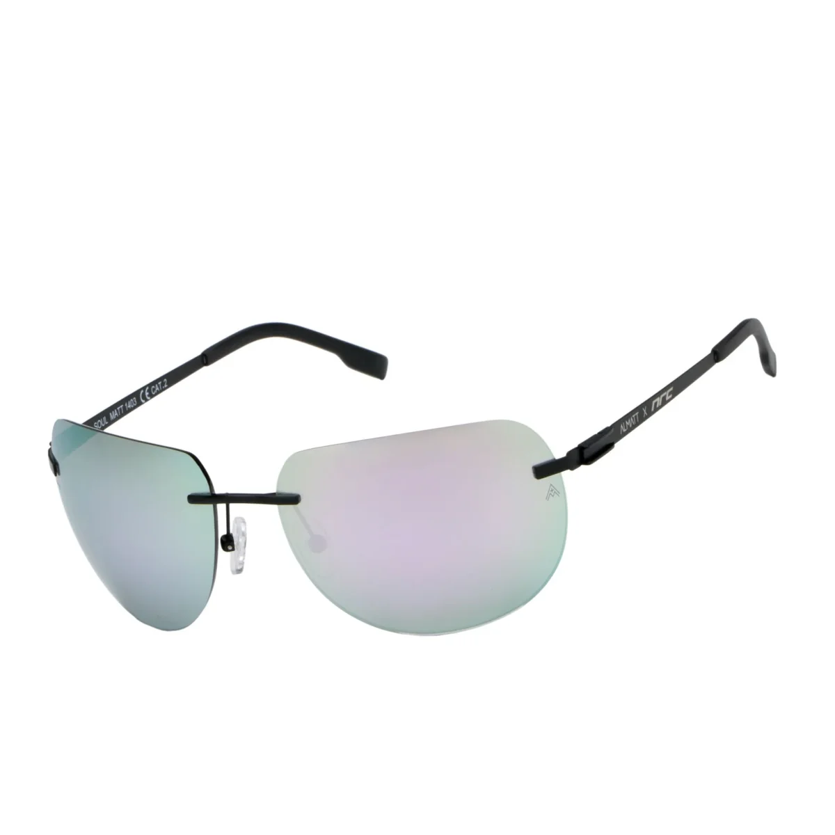 SOUL MATT WHITE – Occhiali Rimless Ultralight con Lenti ALMATT® Opache - immagine 4