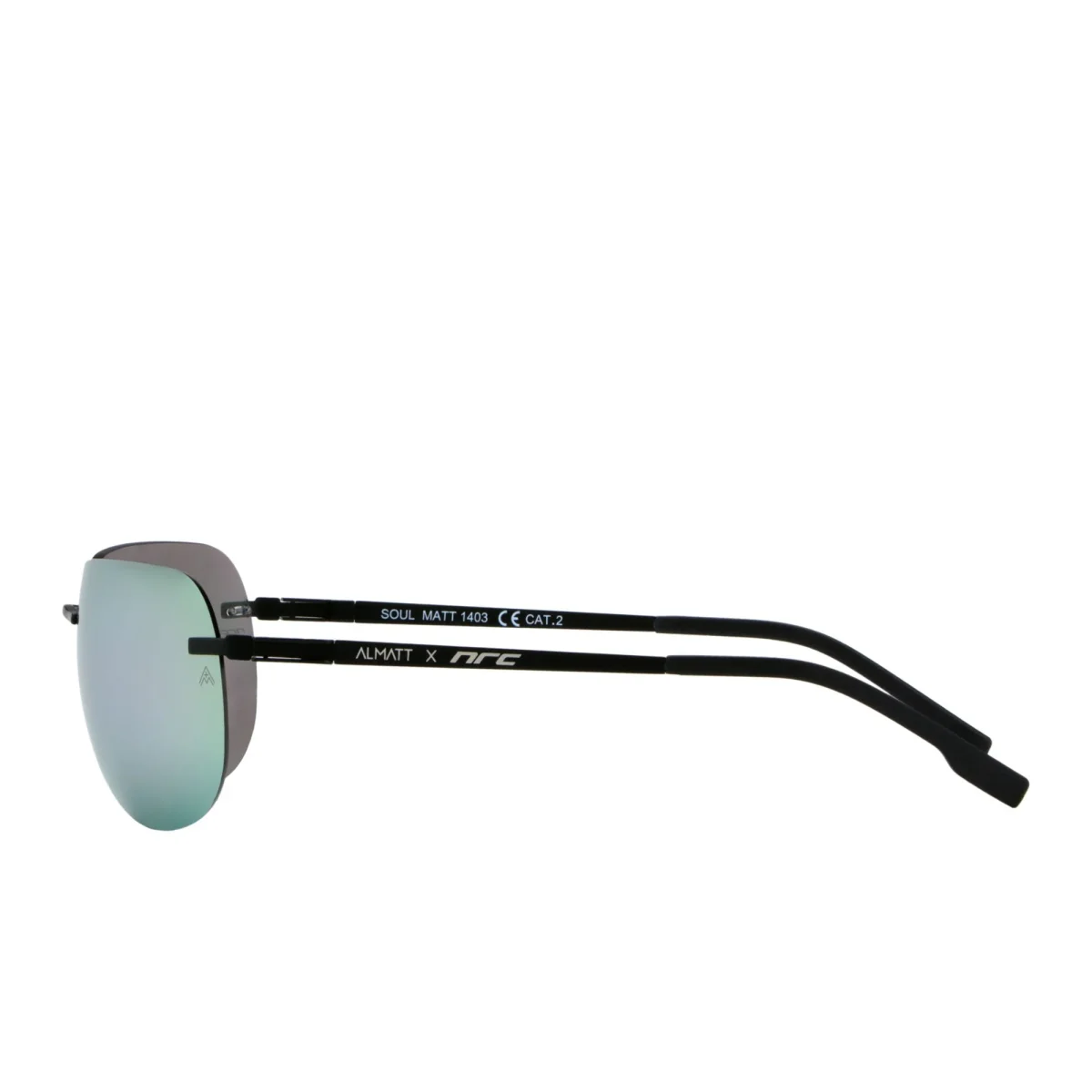 SOUL MATT WHITE – Occhiali Rimless Ultralight con Lenti ALMATT® Opache - immagine 5