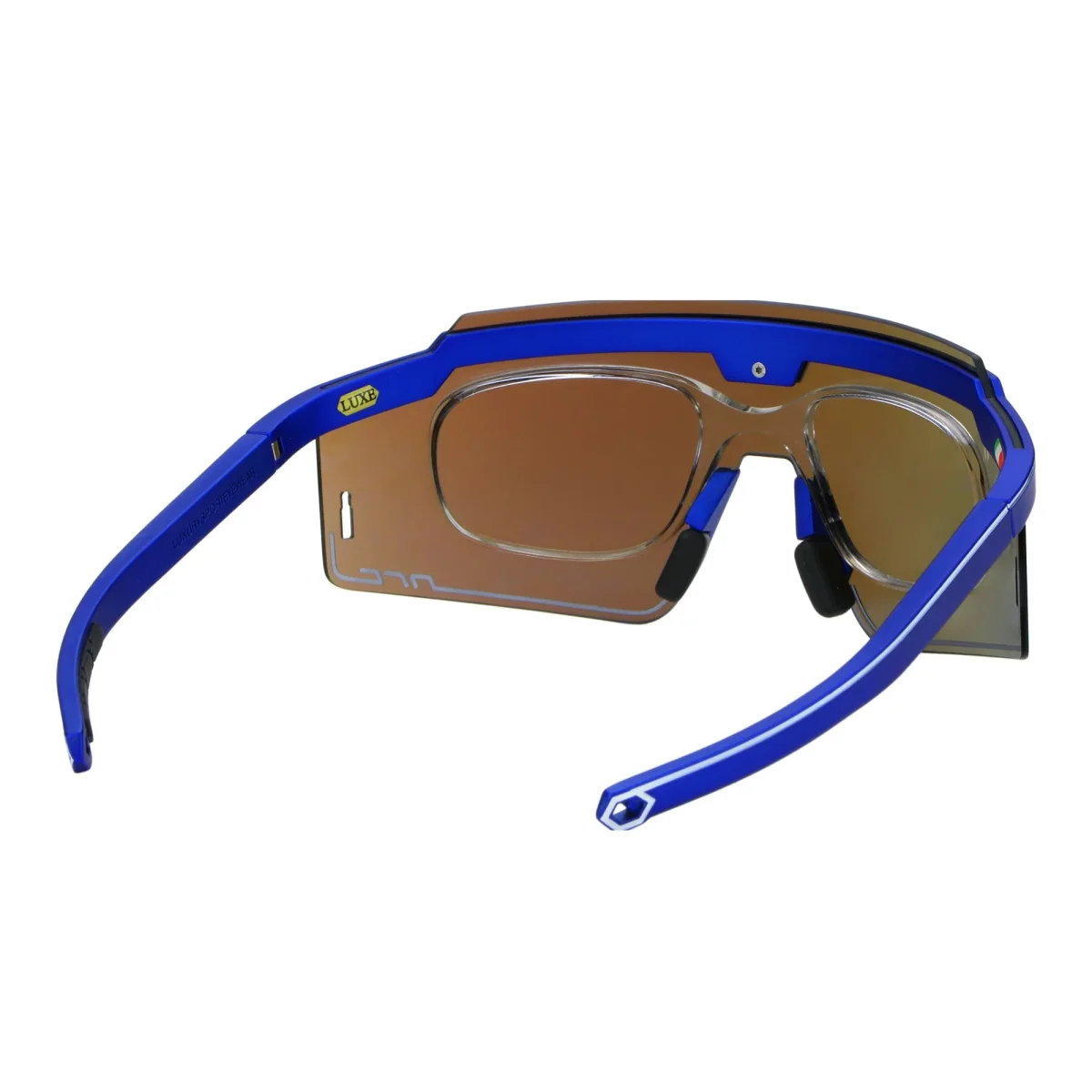 LUXE.65.BLU LINEABIANCA - Occhiali Luxury Sport con lenti ALMATT® opache - immagine 6
