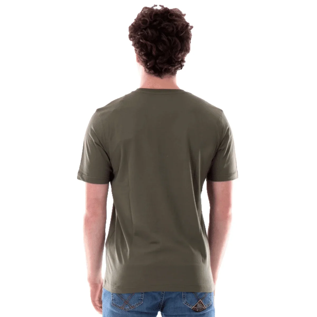 T-shirt Refrigiwear Uomo Pierce Cotone Verde Morbida - immagine 3