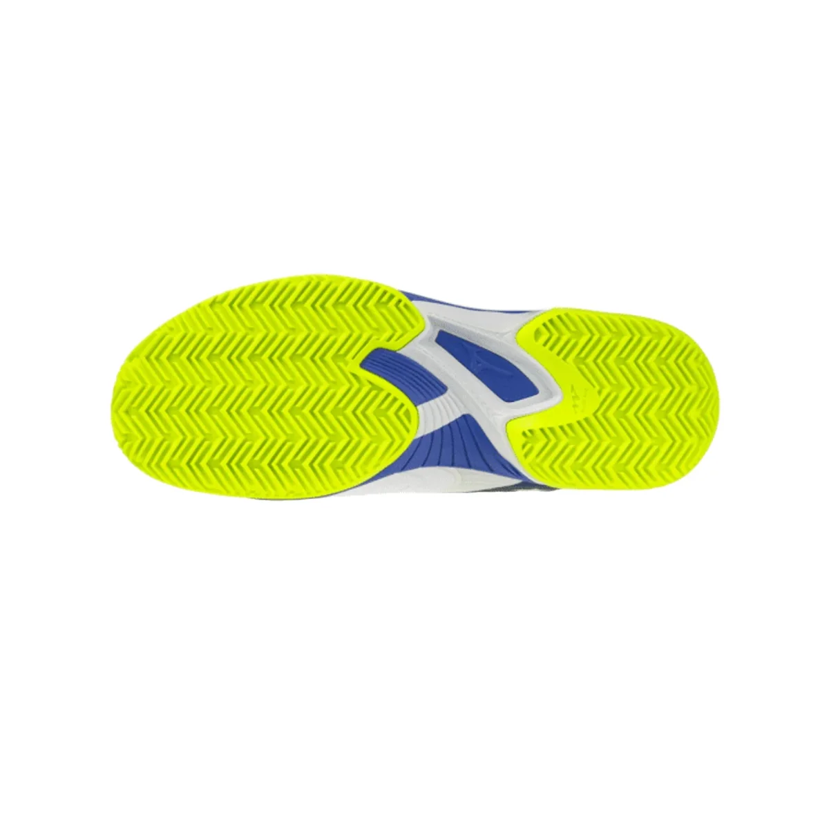 Mizuno Wave Exceed Court CC Scarpe Tennis Uomo Bianche Blu - immagine 4