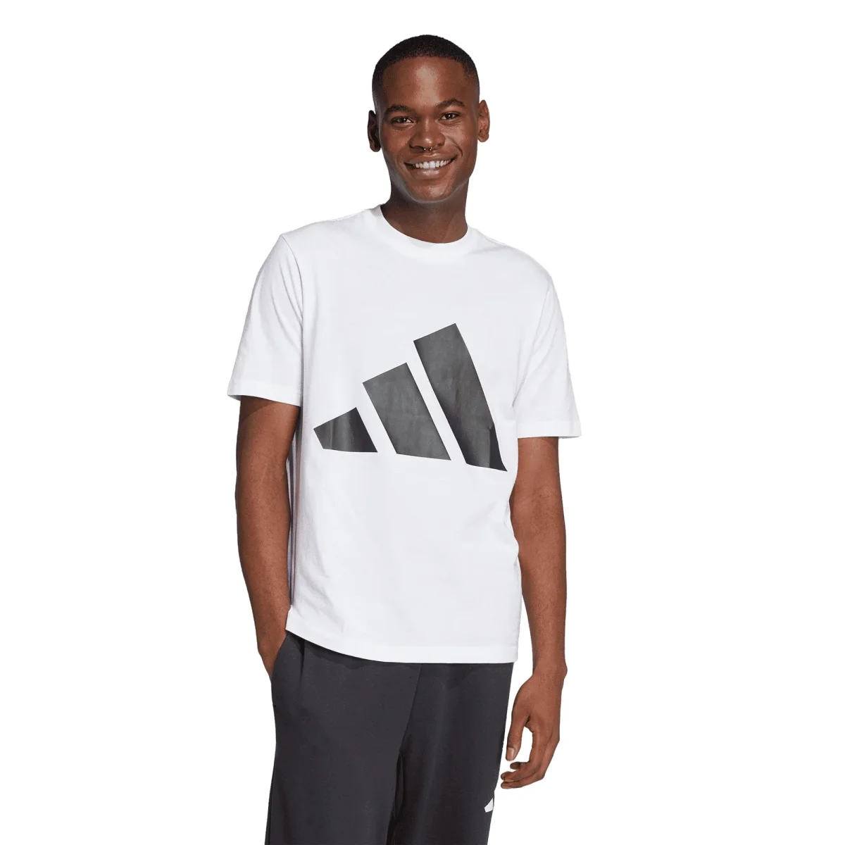 ADIDAS T-Shirt Essentials Big Logo Morbida - immagine 3