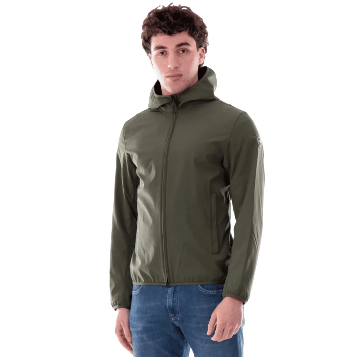 COLMAR Giacca Uomo Softshell Verde Impermeabile - immagine 2