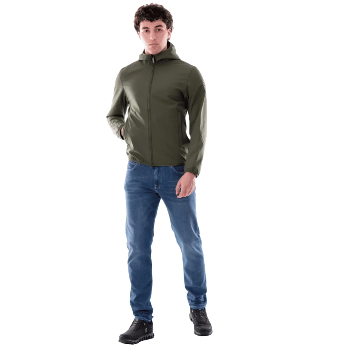 COLMAR Giacca Uomo Softshell Verde Impermeabile - immagine 4