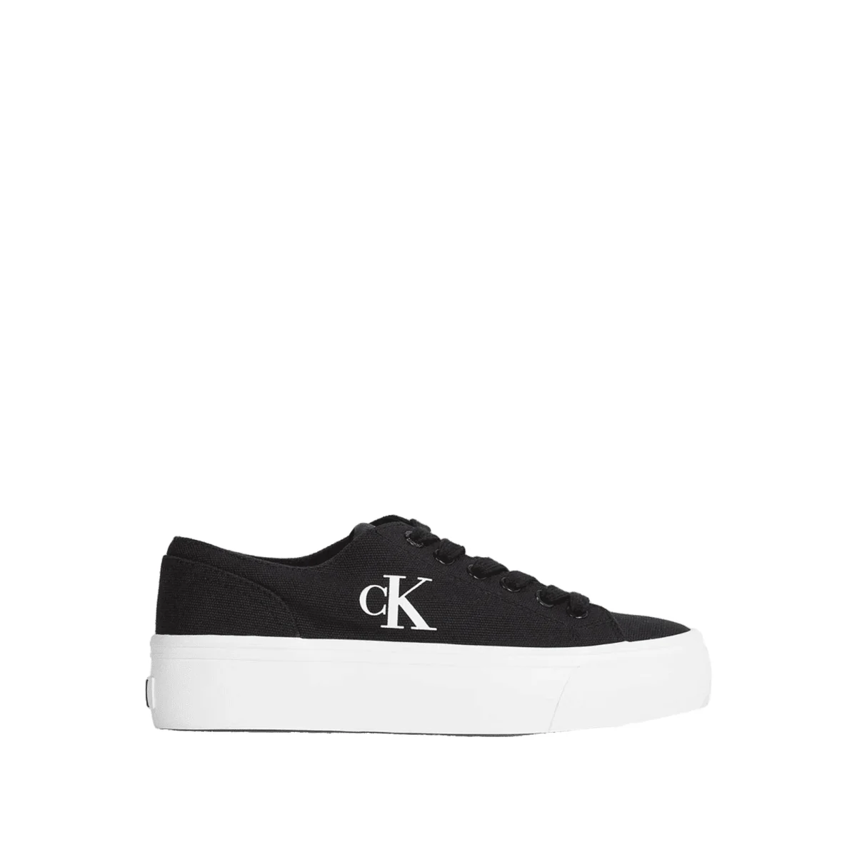 CALVIN KLEIN Sneakers Basse Flatform Logo CK - immagine 2