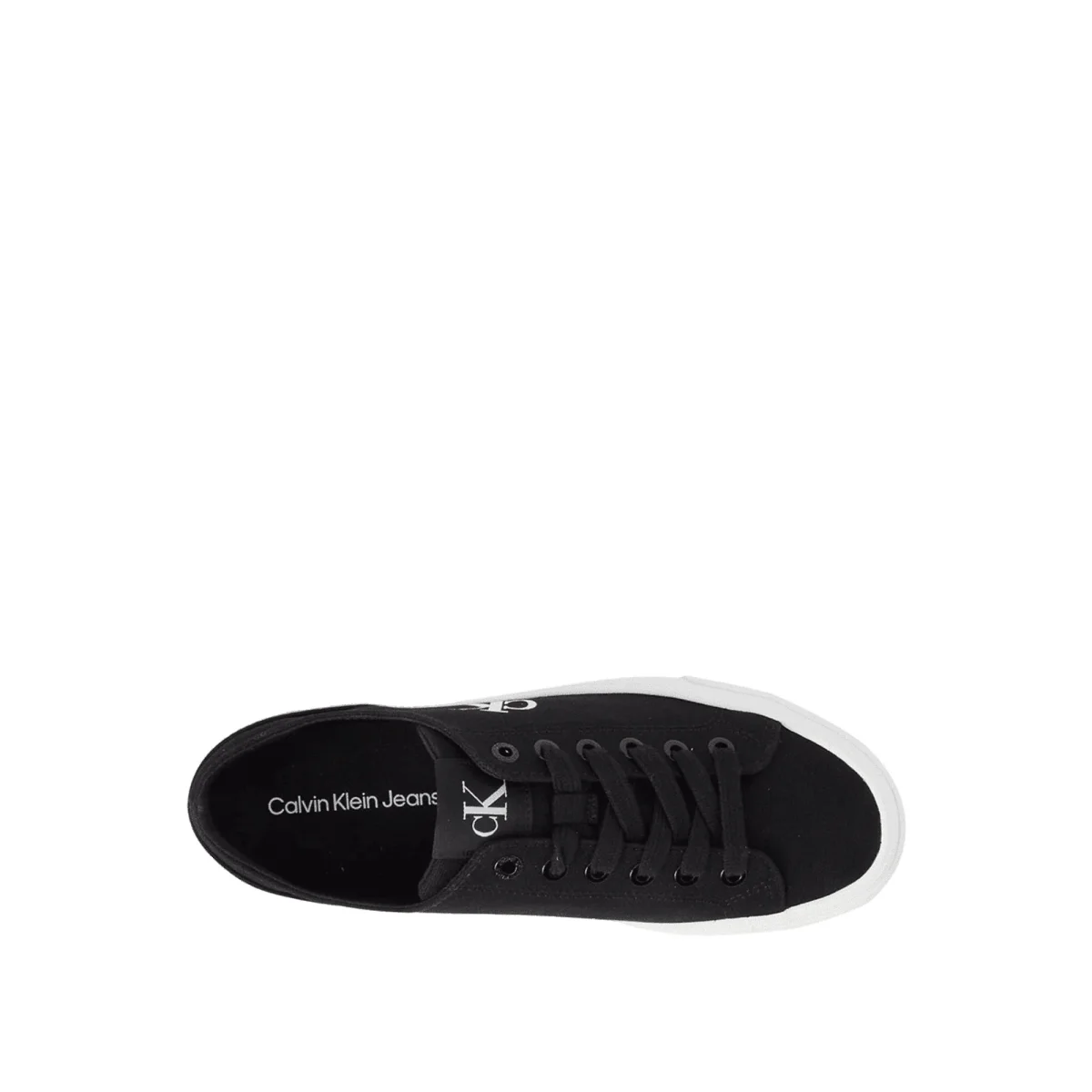 CALVIN KLEIN Sneakers Basse Flatform Logo CK - immagine 5