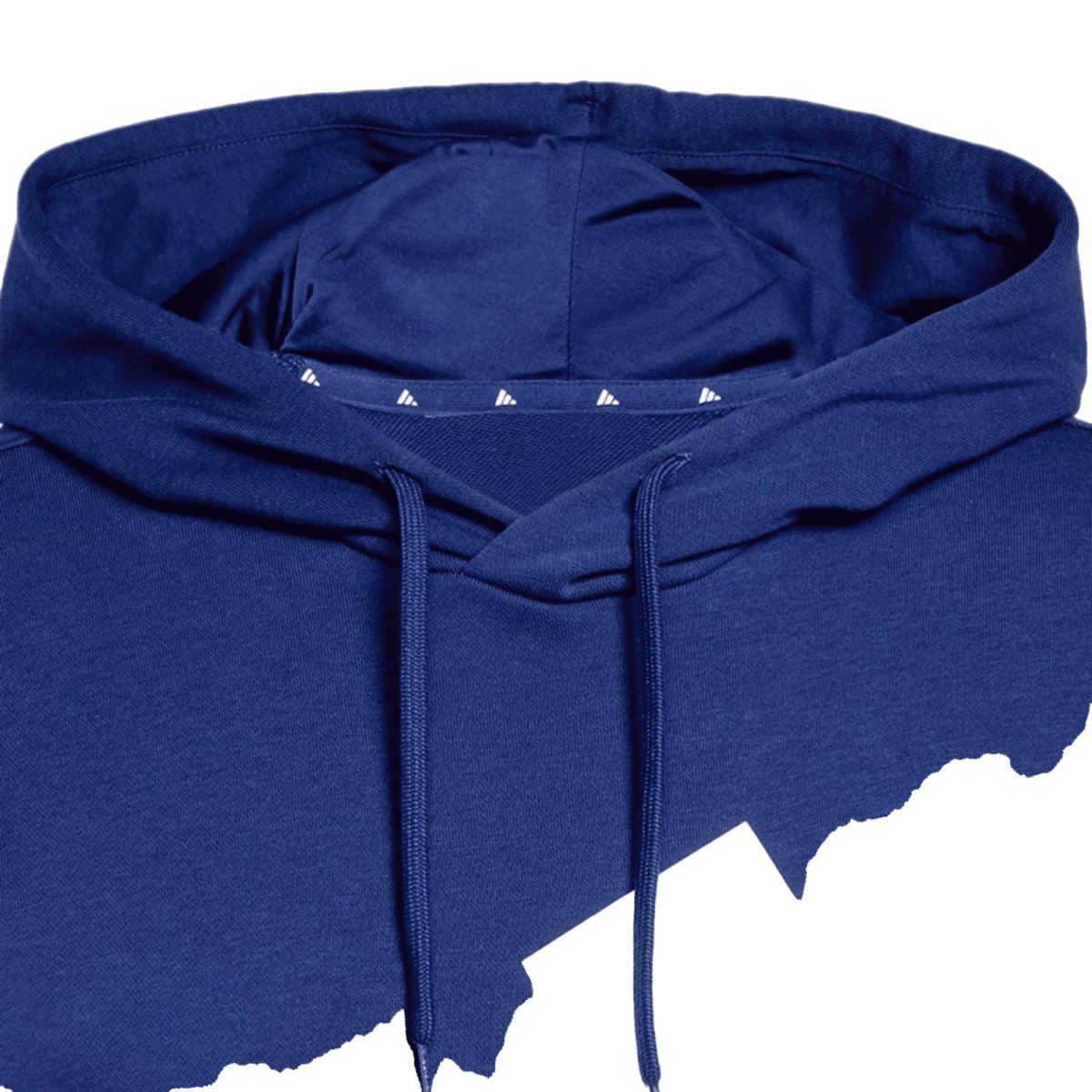 ADIDAS Felpa con Cappuccio French Terry Essentials Logo Grande - immagine 4