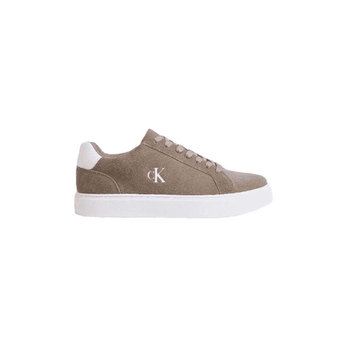 CALVIN KLEIN Sneakers Baseline Camoscio Logo - immagine 2