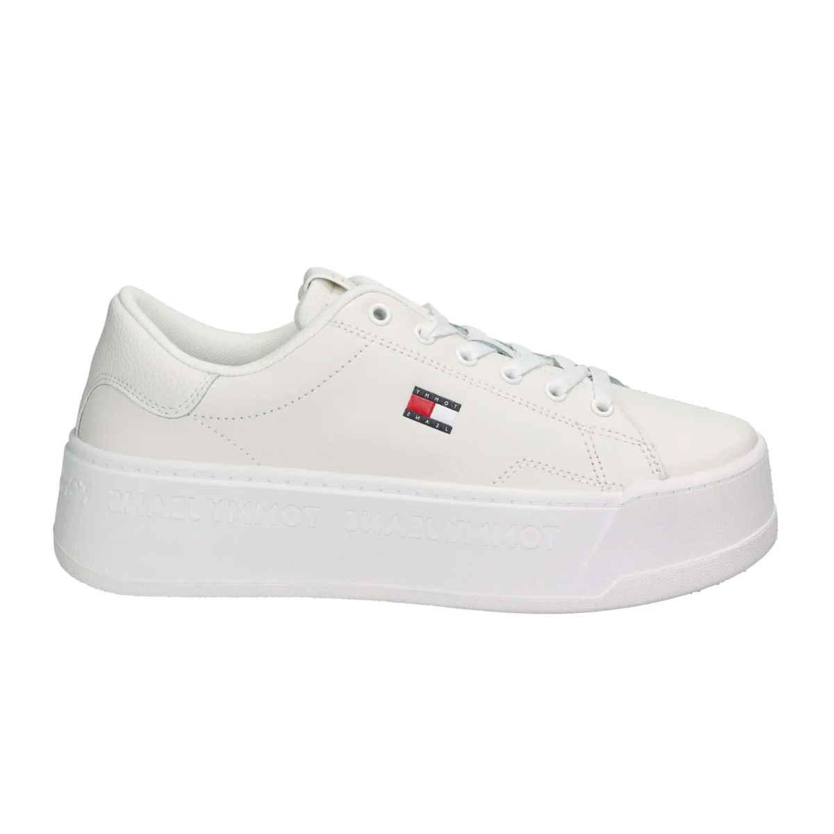 TOMMY HILFIGER Sneaker Platform Pelle Donna - immagine 2