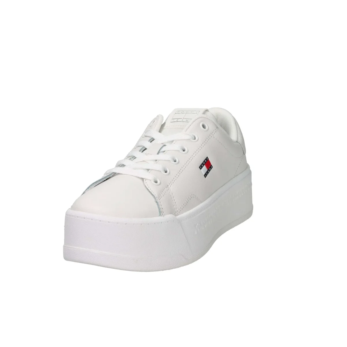 TOMMY HILFIGER Sneaker Platform Pelle Donna - immagine 3