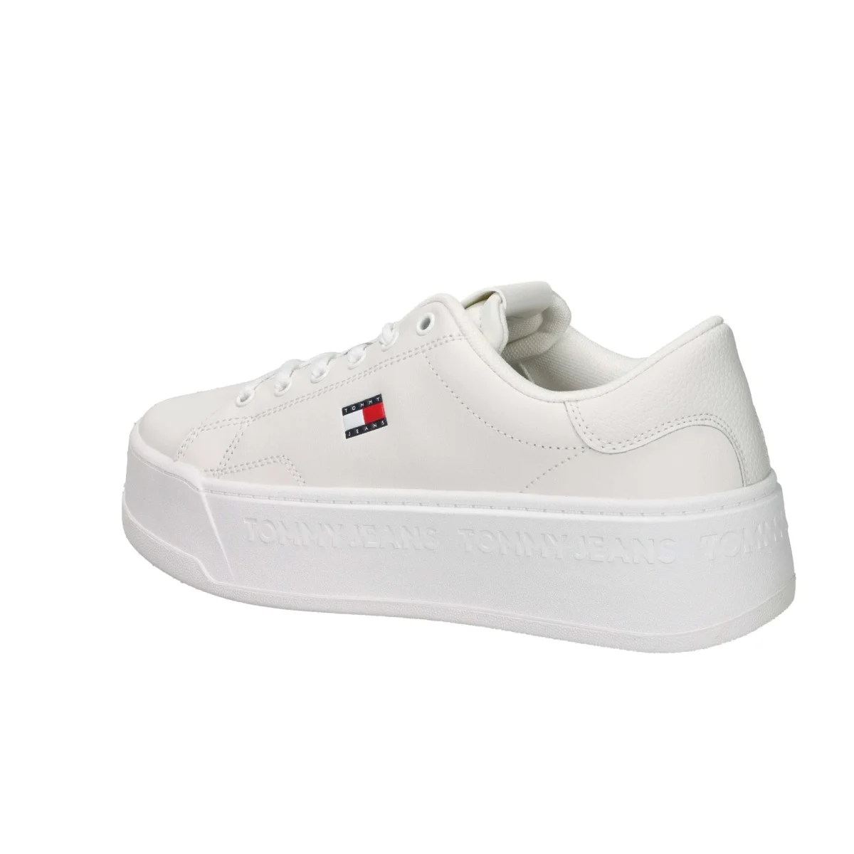 TOMMY HILFIGER Sneaker Platform Pelle Donna - immagine 5