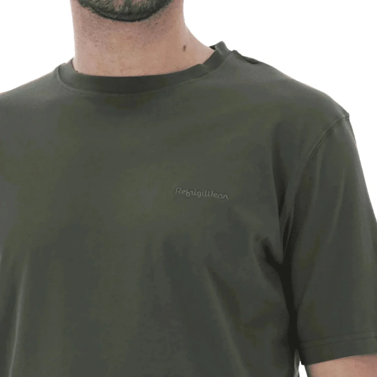 REFRIGIWEAR T-Shirt Essential Cotone Tinto in Capo - immagine 3