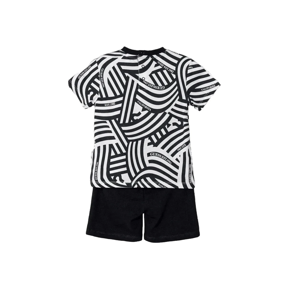 GUESS Completo Cotone Neonato Set 2 Pezzi Morbido - immagine 3