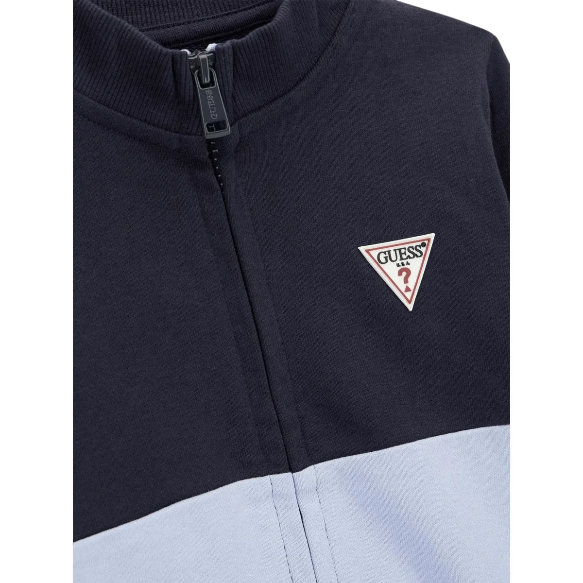GUESS Set Felpa e Jogger in cotone con scritte multicolore - immagine 4