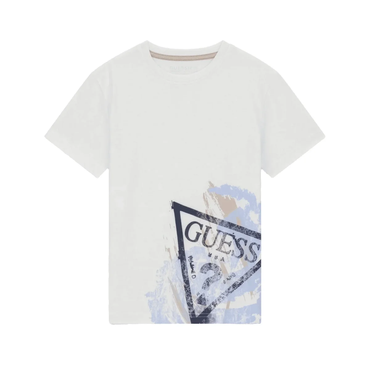 GUESS T-shirt in Cotone da Ragazzo e Logo stampato - immagine 2