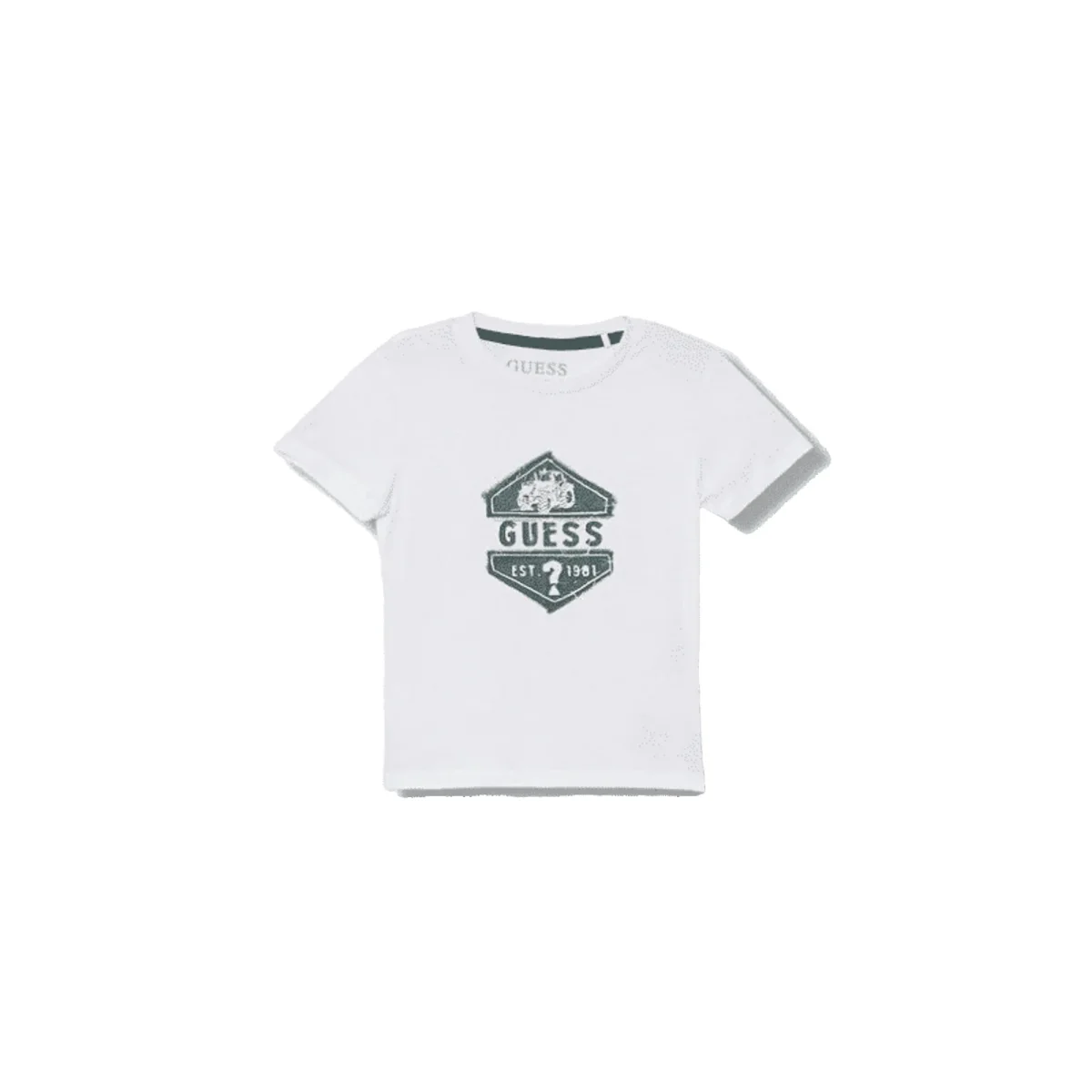 GUESS T-shirt Bianca Junior con Logo stampato - immagine 2
