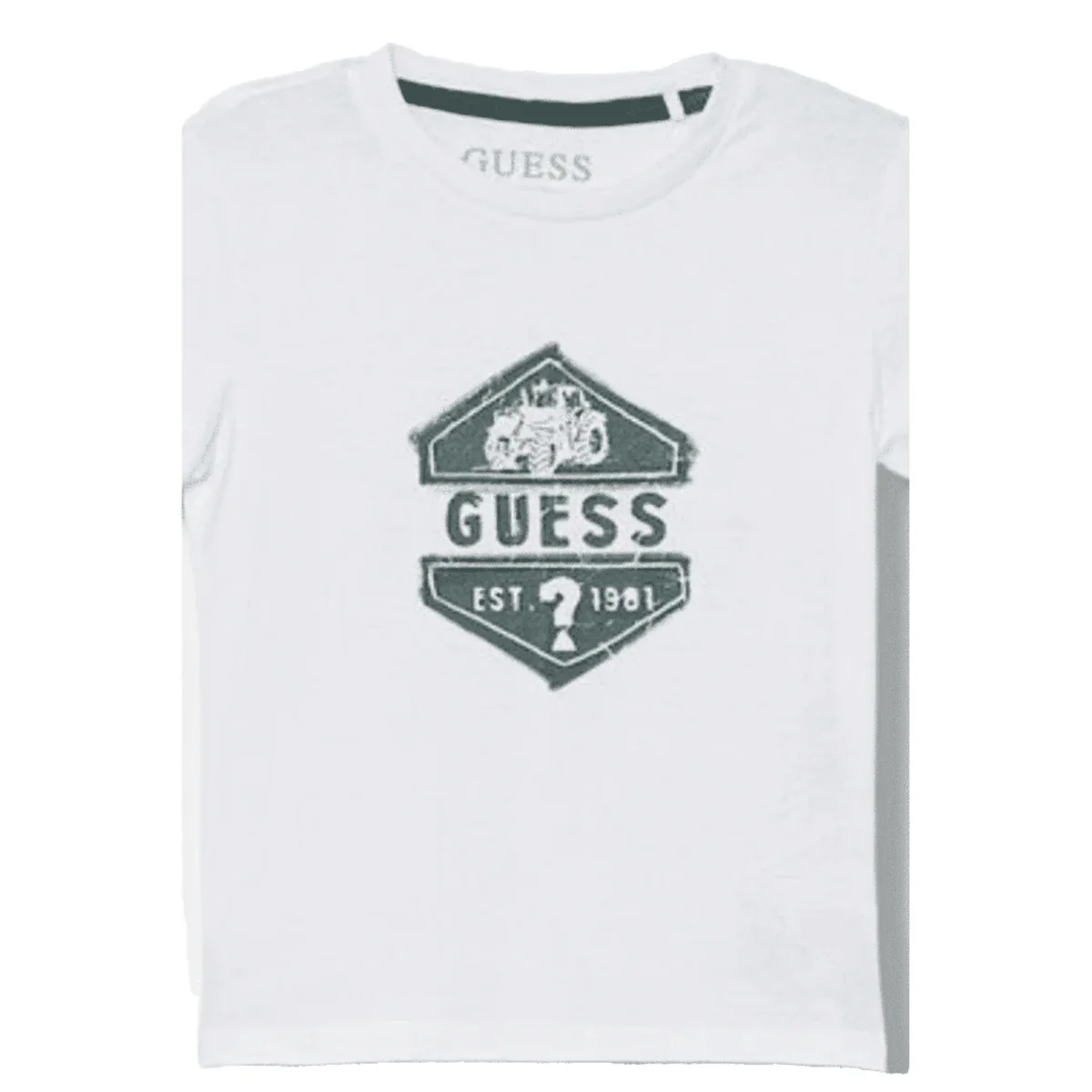 GUESS T-shirt Bianca Junior con Logo stampato - immagine 4
