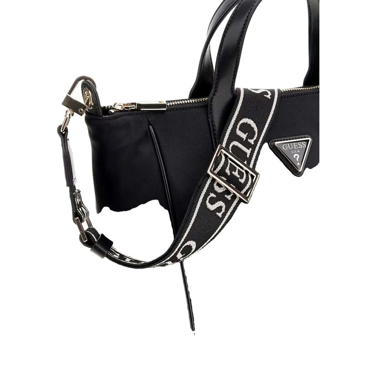 GUESS Borsa A Mano da Donna Follie con Tracolla Logata - immagine 4