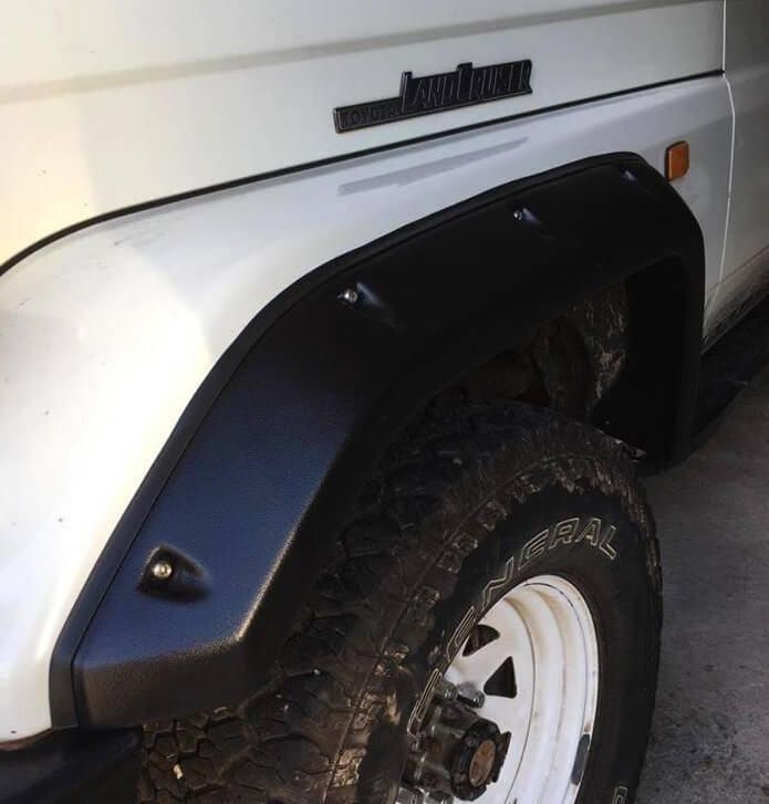 Parafanghini Supplementari 55 mm Toyota Land Cruiser Serie 70 - immagine 4