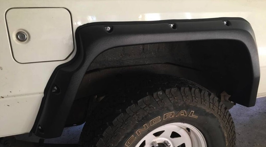 Parafanghini Supplementari 55 mm Toyota Land Cruiser Serie 70 - immagine 3