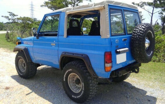 Parafanghini Supplementari 55 mm Toyota Land Cruiser Serie 70 - immagine 2