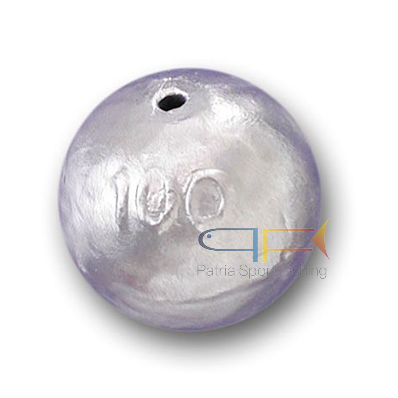 Piombo Sfera foro passante Fonderia Roma - immagine 2