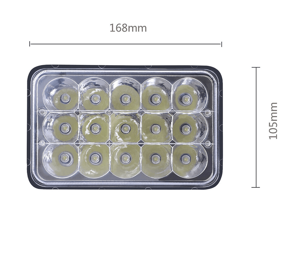 Proiettori Led Jeep Wrangler YJ - immagine 3