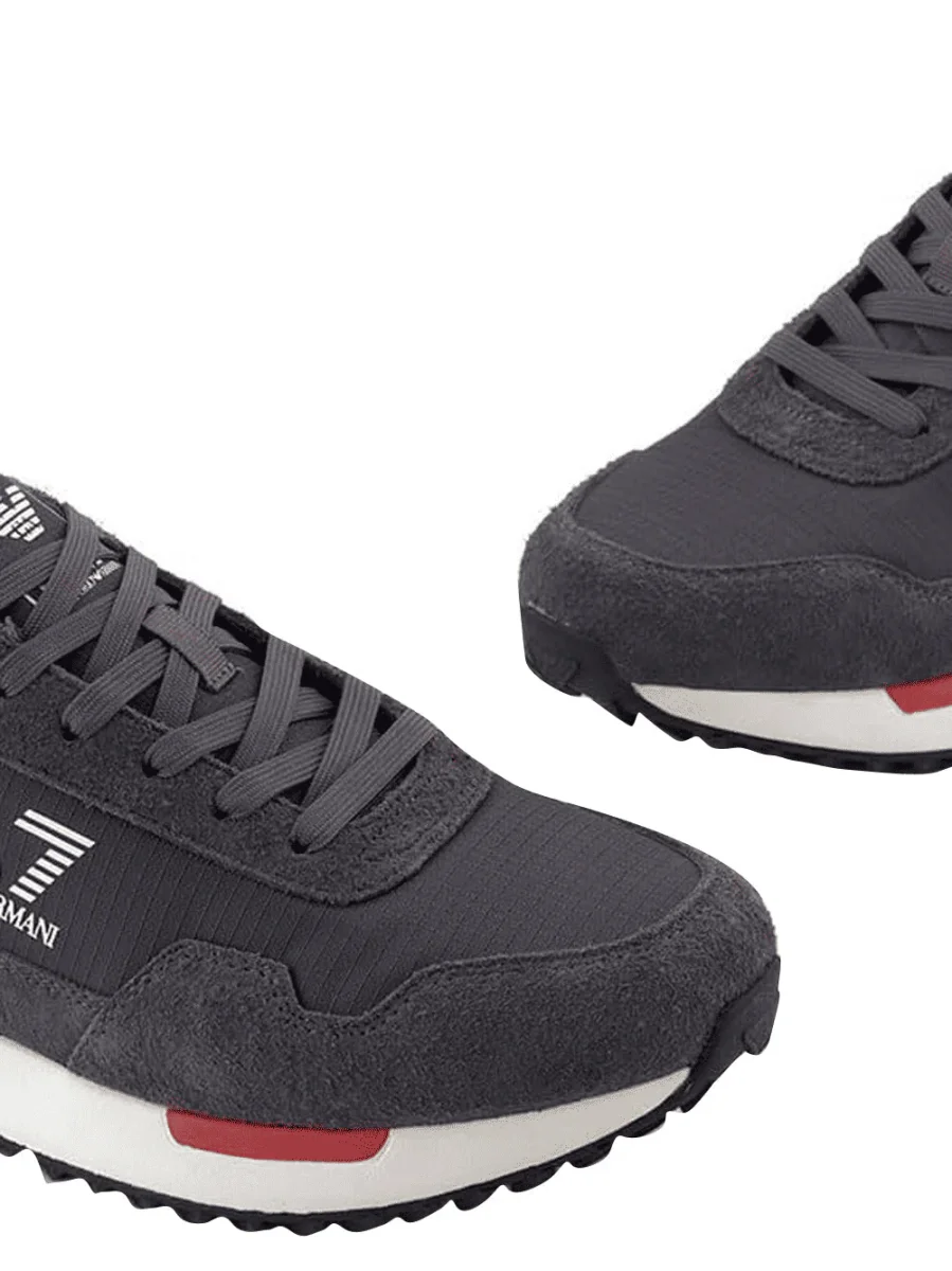 Emporio Armani Sneakers Unisex Casual Blu - immagine 6