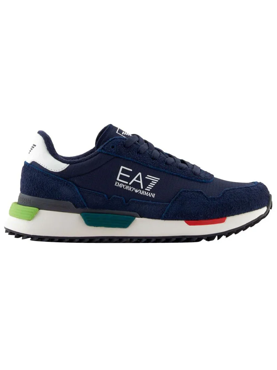 Sneakers Unisex Blu inserti a contrasto - immagine 2