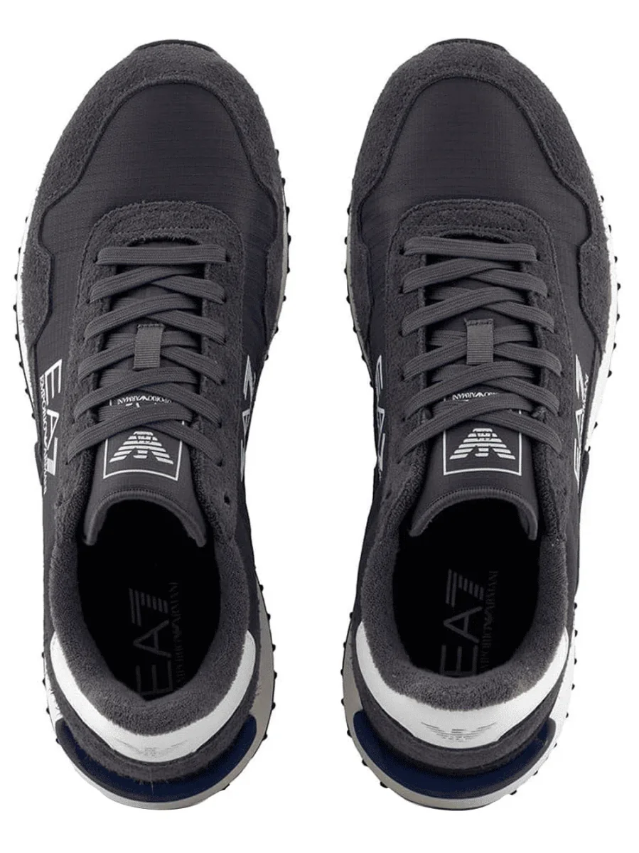Emporio Armani Sneakers Unisex Casual Blu - immagine 4