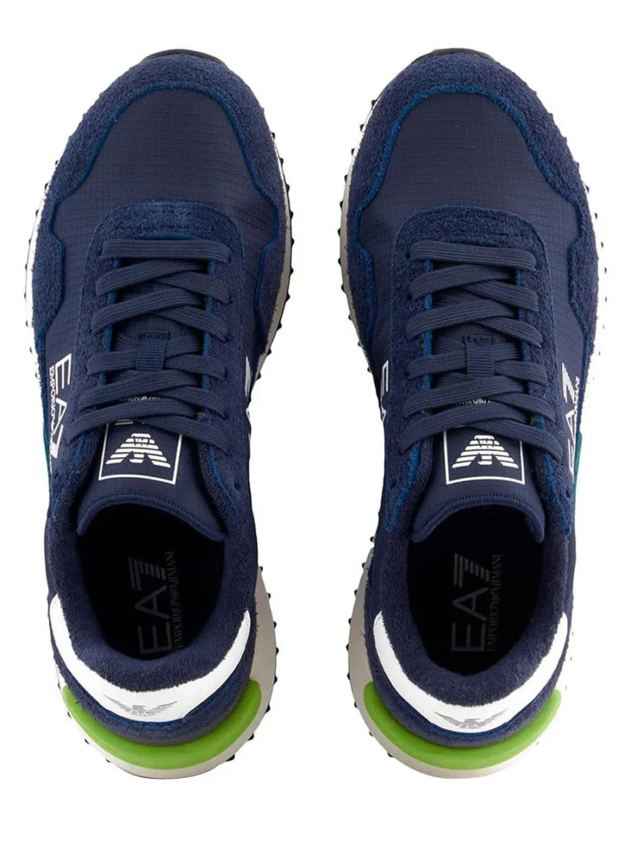 Sneakers Unisex Blu inserti a contrasto - immagine 4