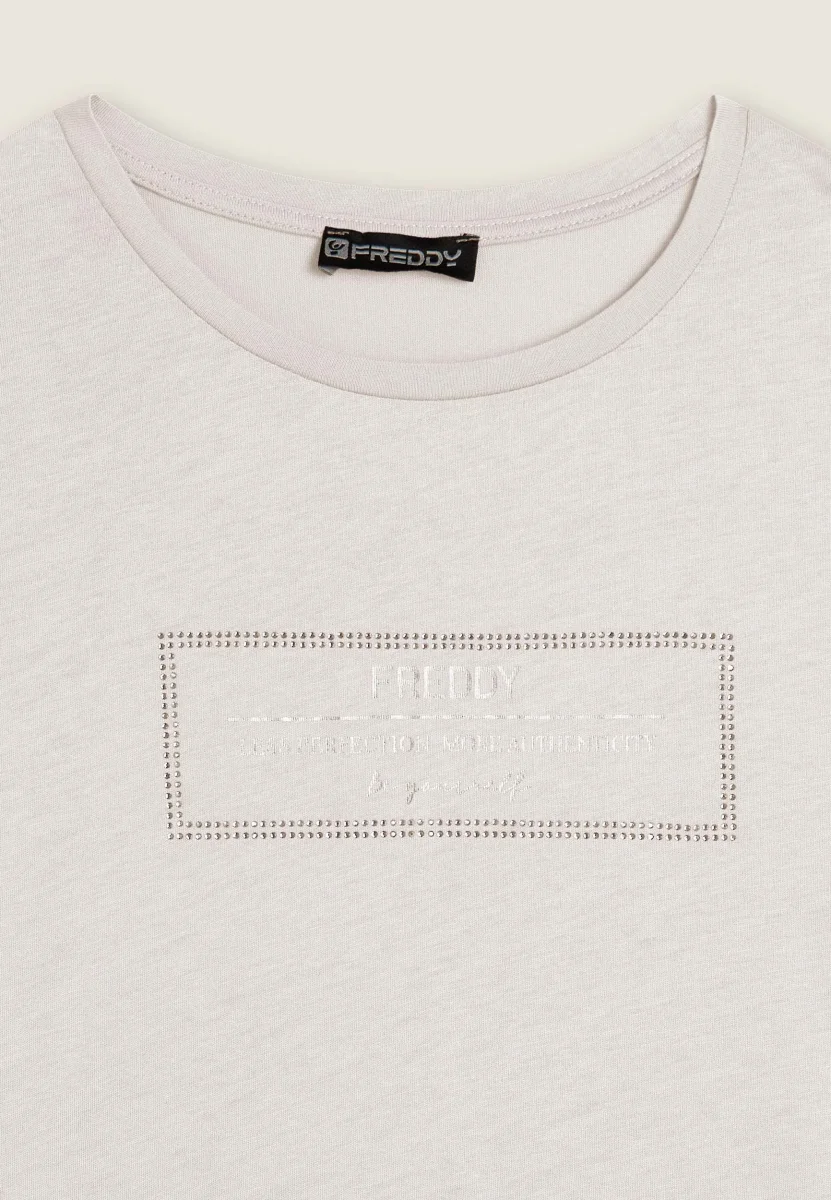 T-shirt Donna lunga grafica frontale - immagine 4