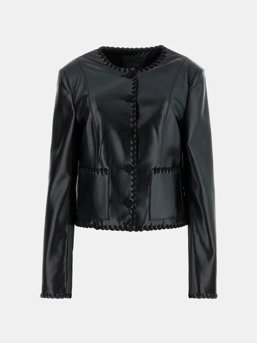 Guess Giacca Similpelle Saffiano Donna - immagine 2